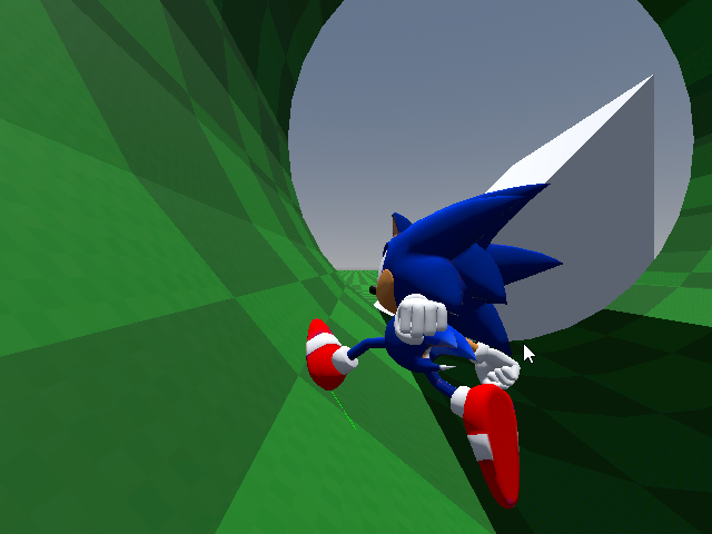 sonic running